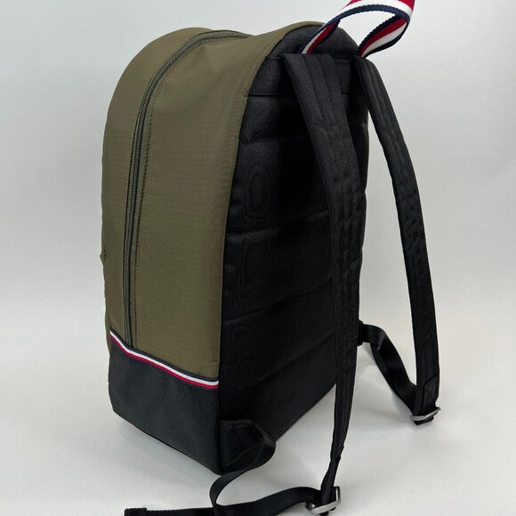 Tommy Hilfiger Unisex Adult Alexander Backpack, Army Green/Black - Picture 4 of 11